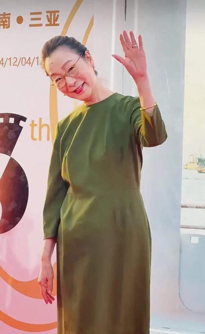 61岁叶童满头白发69岁奚美娟穿老年装打了多少不老女神的脸(图10)